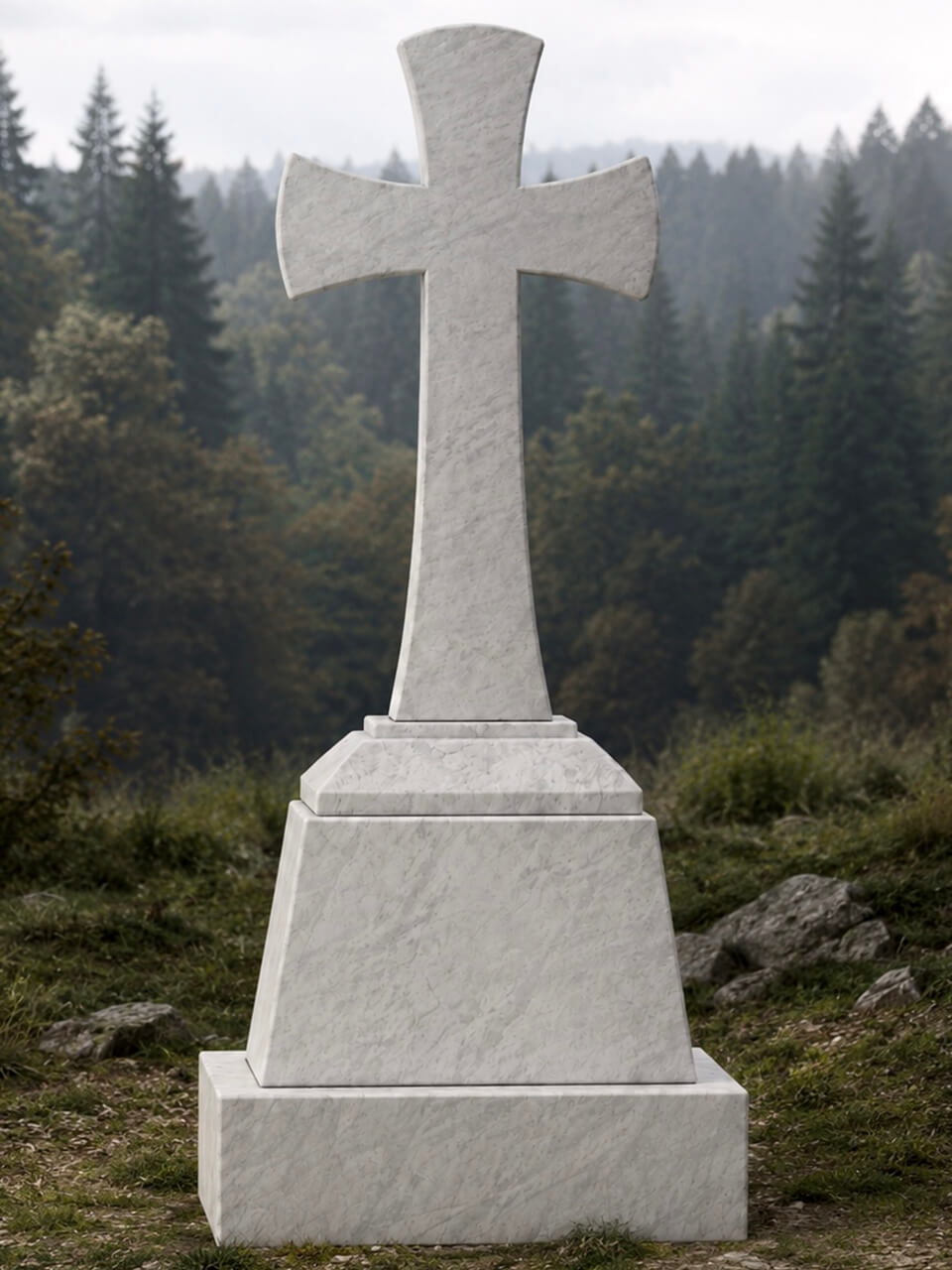 Grabstein Kreuz Monument alt image